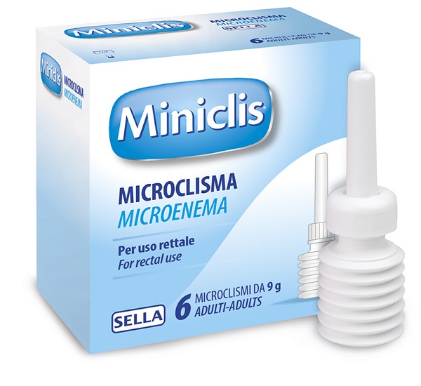 MINICLIS ADULTI 9G 6 MICROCLISMI CL II - Farmacia-flash.it