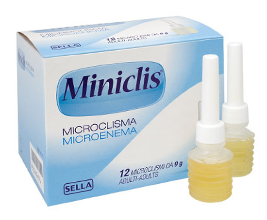 MINICLIS ADULTI 9G 12 MICROCLISMI CL II - Farmacia-flash.it