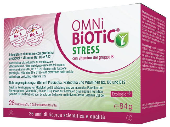 OMNI BIOTIC STRESS VITAMINE GRUPPO B 28 BUSTINE DA 3 G - Farmacia-flash.it
