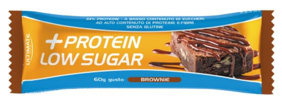 ULTIMATE BARRETTA+ PROTEIN LOW SUGAR BROWNIE 60 G - Farmacia-flash.it
