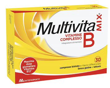 MULTIVITAMIX VIT COMPLESSO B 30 COMPRESSE BISTRATO - Farmacia-flash.it