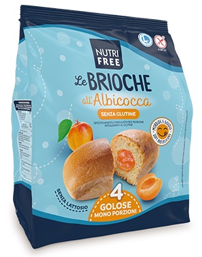 NUTRIFREE LE BRIOCHE ALBICOCCA 200 G - Farmacia-flash.it