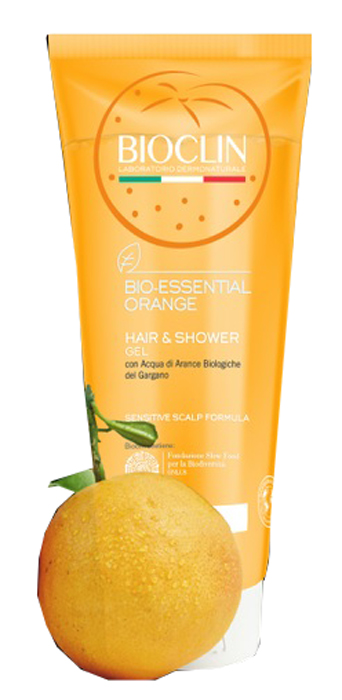 BIOCLIN BIO ESSENTIAL ORANGE HAIR & SHAMPOO 200 ML - Farmacia-flash.it