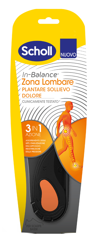 SCHOLL PLANTARE LOMBARE L 2 PEZZI - Farmacia-flash.it