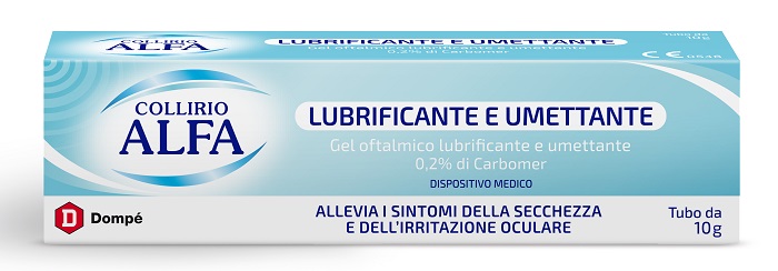 COLLIRIO ALFA LUBRIFICANTE E UMETTANTE GEL 10 ML - Farmacia-flash.it