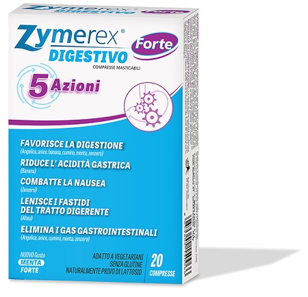 ZYMEREX DIGESTIVO FORTE 20 COMPRESSE - Farmacia-flash.it