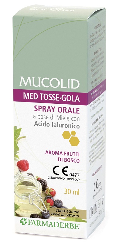 MUCOLID MED TOSSE GOLA SPRAY ORALE 30 ML - Farmacia-flash.it