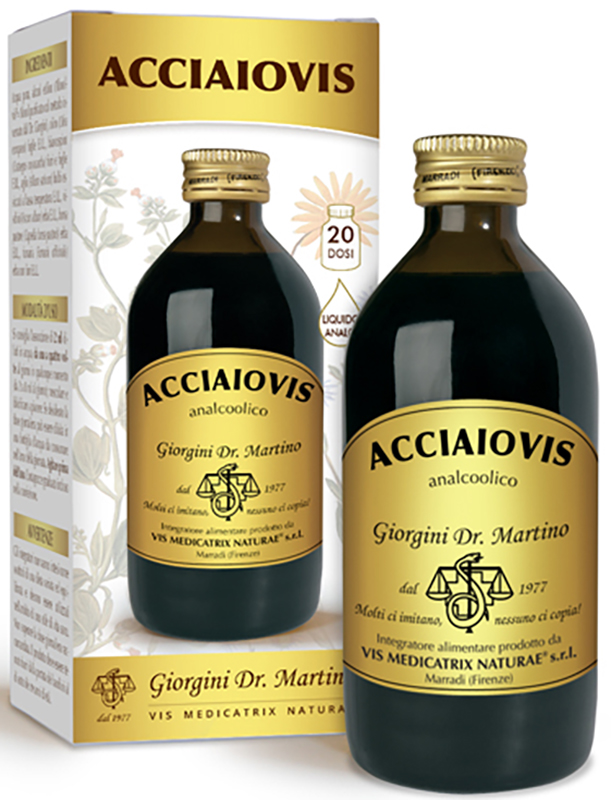 ACCIAIOVIS 200 ML LIQUIDO ANALCOLICO - Farmacia-flash.it