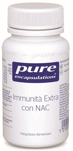 PURE ENCAPSULATIONS IMMUNITA' EXTRA CON NAC 30 CAPSULE - Farmacia-flash.it