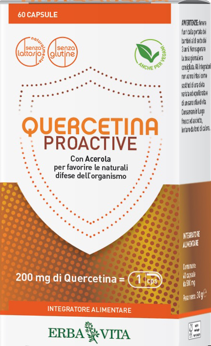QUERCETINA PROACTIVE 60 CAPSULE - Farmacia-flash.it
