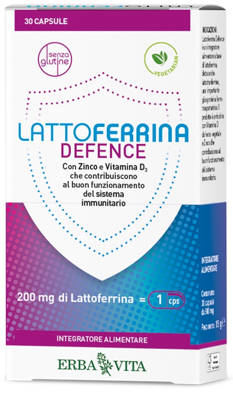 LATTOFERRINA DEFENCE 30 CAPSULE - Farmacia-flash.it