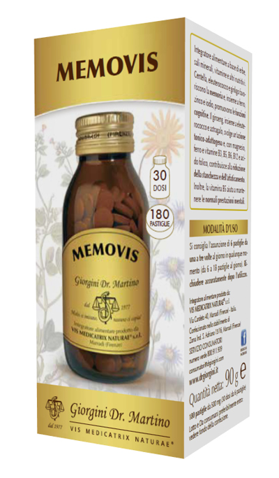 MEMOVIS 180 PASTIGLIE - Farmacia-flash.it