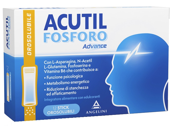 ACUTIL FOSFORO ADVANCE 12 STICK OROSOLUBILI - Farmacia-flash.it