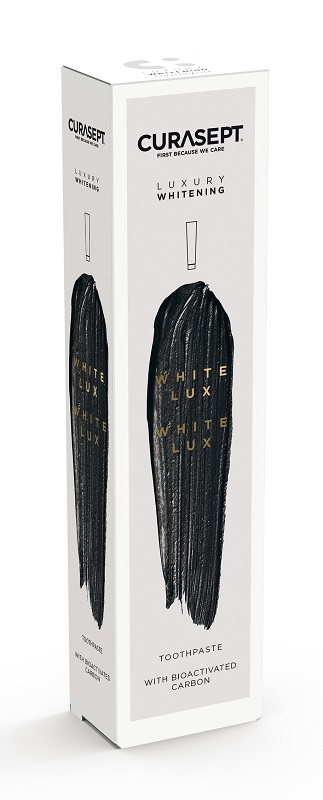 CURASEPT WHITE LUXURY WHITENING DENTIFRICIO 75 ML - Farmacia-flash.it