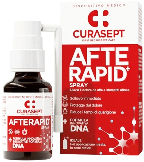 CURASEPT SPRAY AFTE RAPID DNA 15 ML - Farmacia-flash.it