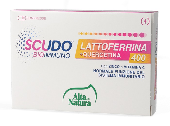 SCUDO LATTOFERRINA + QUERCETINA 400 30 COMPRESSE - Farmacia-flash.it