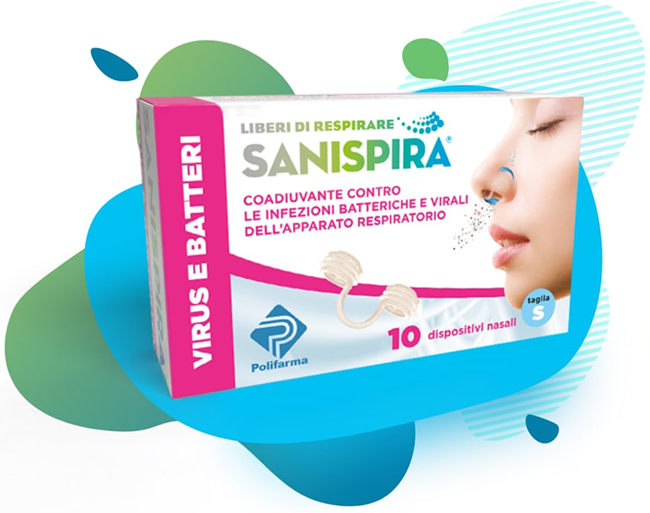 SANISPIRA VISUR & BATTERI FILTRO NASALE SMALL 10 PEZZI - Farmacia-flash.it