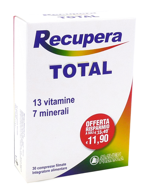 RECUPERA TOTAL 30 COMPRESSE - Farmacia-flash.it