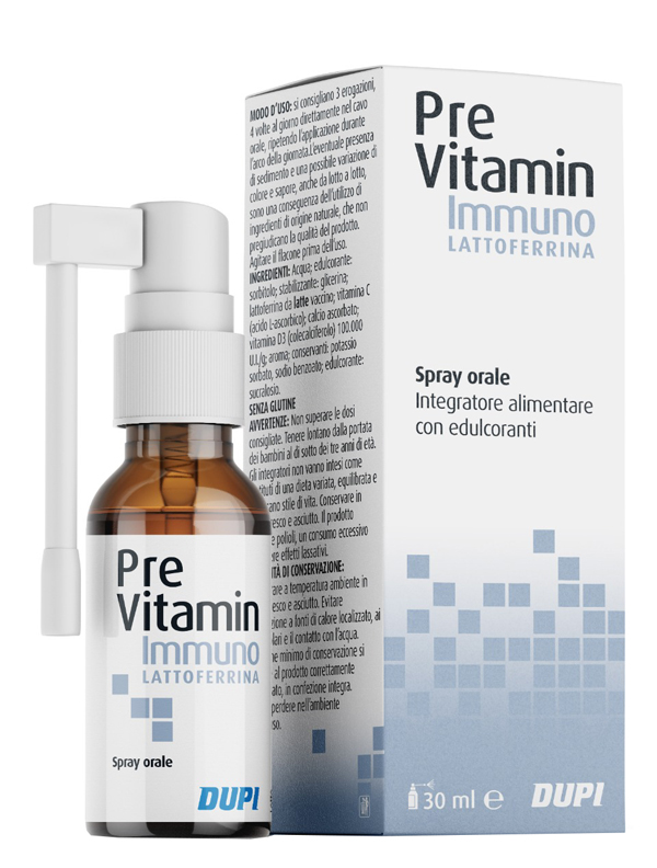 PREVITAMIN IMMUNO LATTOFERRINA 30 ML - Farmacia-flash.it
