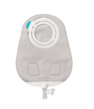 SENSURA MIO FLEX SISTEMA 2 PEZZI CON AGGANCIO ADESIVO SACCA MULTICHAMBER PER UROSTOMIA RIVESTITA 35MM DA 550 ML 30 PEZZI - Farmacia-flash.it