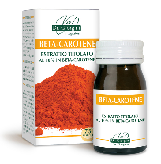 BETA-CAROTENE ESTRATTO TITOLATO 75 PASTIGLIE - Farmacia-flash.it