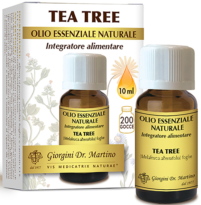 TEA TREE OLIO ESSENZIALE NATURALE 10 ML - Farmacia-flash.it