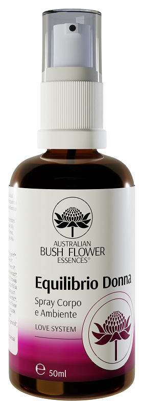 AUSTRALIAN BUSH FLOWER ESSENCES EQUILIBRIO DONNA VAPORIZZATORE 50 ML - Farmacia-flash.it