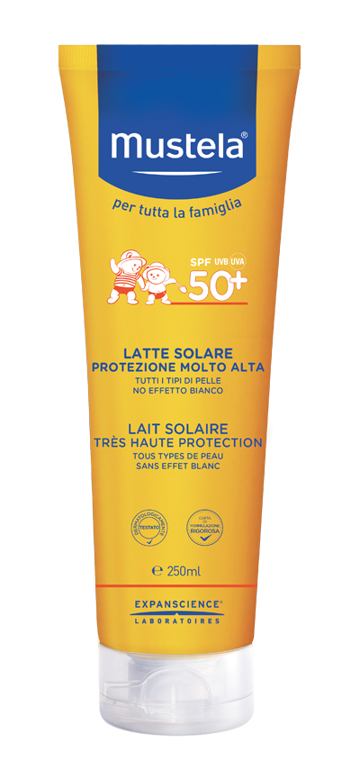 MUSTELA LATTE SOLARE 250 ML 50+ 2021 - Farmacia-flash.it