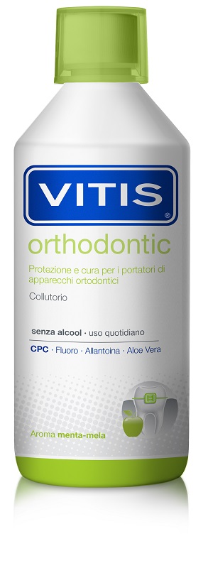 VITIS ORTHODONTIC COLLUTORIO 500 ML GE-IT - Farmacia-flash.it