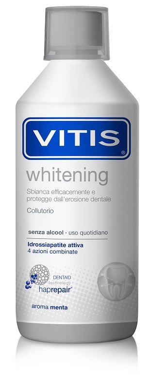 VITIS WHITENING COLLUTORIO 500 ML GE-IT - Farmacia-flash.it