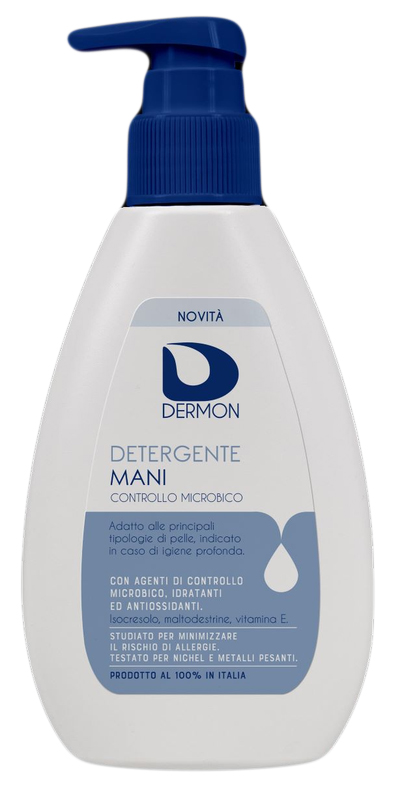 DERMON DETERGENTE MANI CONTROLLO MICROBICO 200 ML - Farmacia-flash.it
