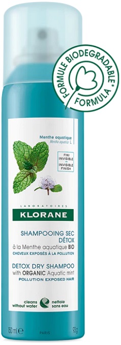 KLORANE SHAMPOO SECCO MENTA 150 ML - Farmacia-flash.it