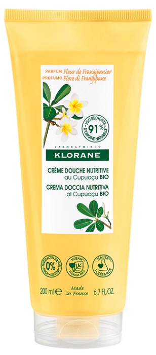 KLORANE CREMA DOCCIA FIORE DI FRANGIPANE 200 ML - Farmacia-flash.it