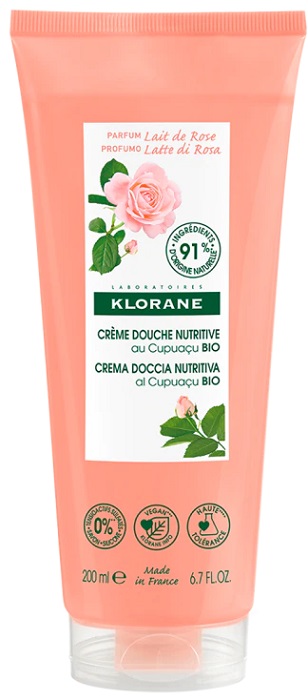 KLORANE CREMA DOCCIA LATTE DI ROSA 200 ML - Farmacia-flash.it