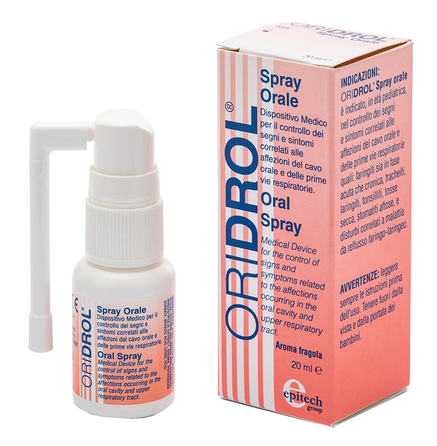 ORIDROL SPRAY ORALE 20 ML - Farmacia-flash.it