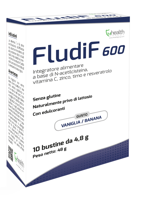 FLUDIF 600 VANIGLIA/BANANA 10 BUSTINE - Farmacia-flash.it
