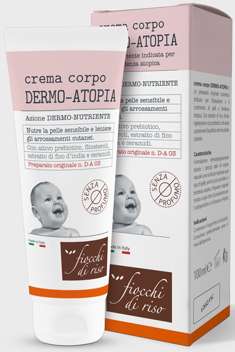 FIOCCHI DI RISO DERMO-ATOPIA CREMA CORPO 100 ML - Farmacia-flash.it