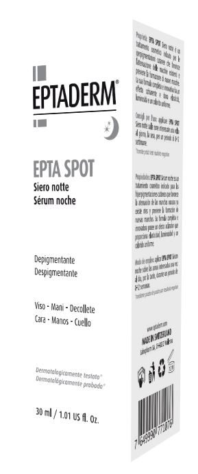 EPTA SPOT NOTTE SIERO DEPIGMENTANTE 30 ML - Farmacia-flash.it