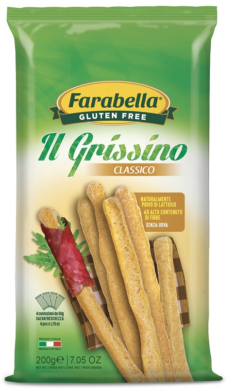 FARABELLA GRISSINO CLASSICO 200 G - Farmacia-flash.it