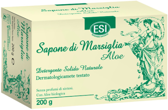 ESI SAPONE DI MARSIGLIA ALOE 200 G - Farmacia-flash.it