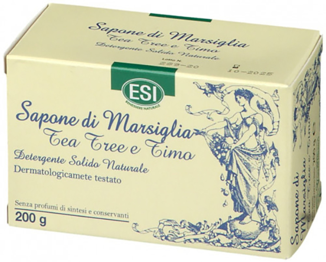 ESI SAPONE DI MARSIGLIA TEA TREE 200 G - Farmacia-flash.it