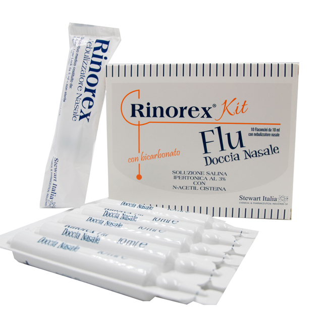RINOREX FLU DOCCIA KIT - Farmacia-flash.it