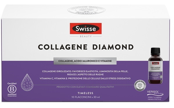SWISSE COLLAGENE DIAMOND 10 FLACONCINI DA 30 ML - Farmacia-flash.it