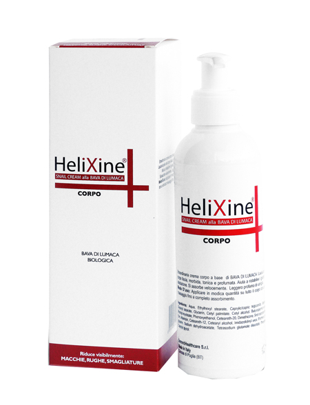 HELIXINE CREMA CORPO BAVA LUMACA 200 ML - Farmacia-flash.it
