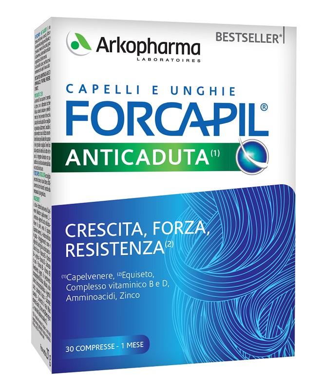 FORCAPIL ANTI CADUTA 30 COMPRESSE - Farmacia-flash.it
