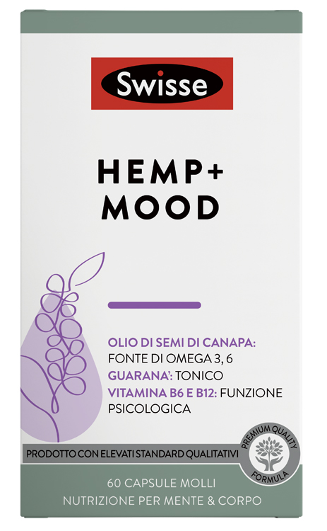 SWISSE HEMP+ MOOD 60 CAPSULE - Farmacia-flash.it