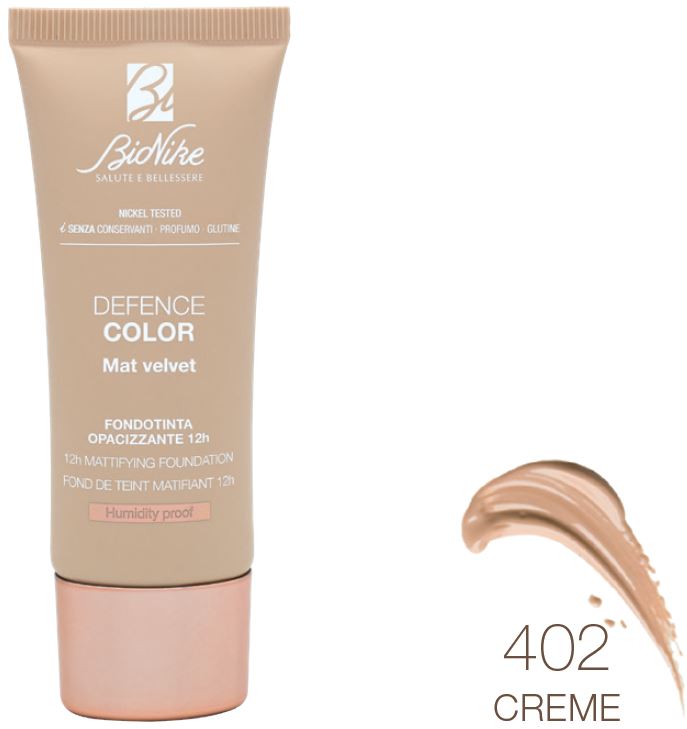 DEFENCE COLOR FONDOTINTA MAT VELVET 402 30 ML - Farmacia-flash.it