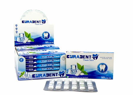 CURADENT POWERFRESH CHEWING GUM 12 CONFETTI - Farmacia-flash.it