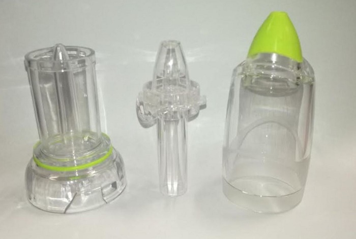 KIT DI RICAMBIO COMPLETO RINOWASH EGO CON VASCHETTA PORTAFARMACO + ATOMIZZATORE + GUARNIZIONE DI TENUTA + CAMPANA ESTERNA - Farmacia-flash.it