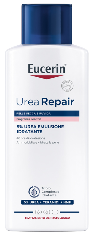 EUCERIN UREAREPAIR PLUS 5% UREA EMULSIONE IDRATANTE 250 ML - Farmacia-flash.it